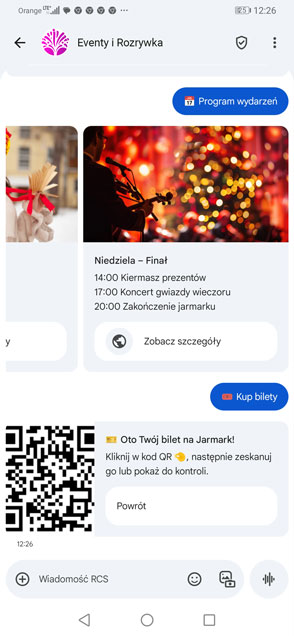RCS w eventach